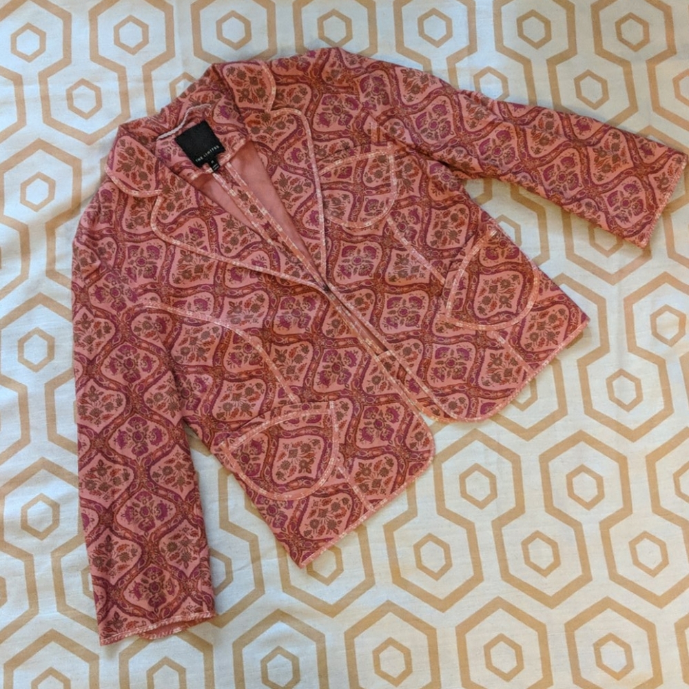 Floral Pink Blazer | The Limited